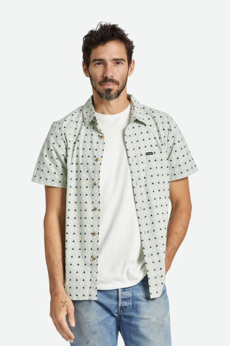 Charter print S/S WVN