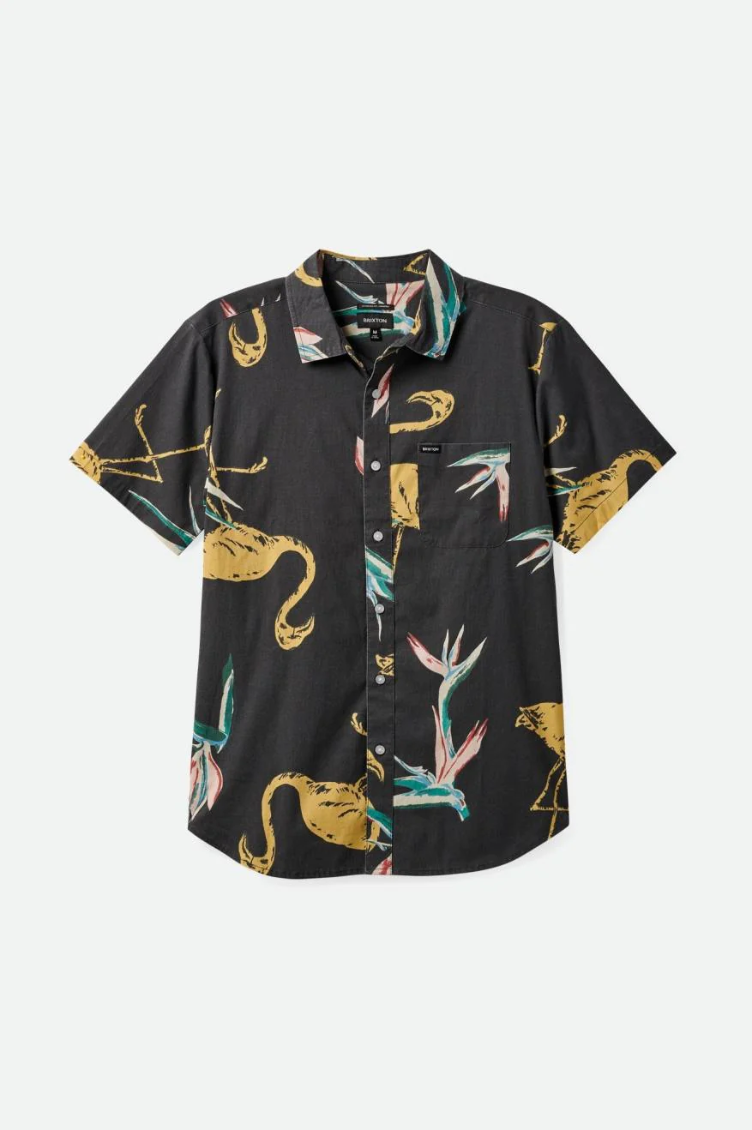Charter print S/S WVN