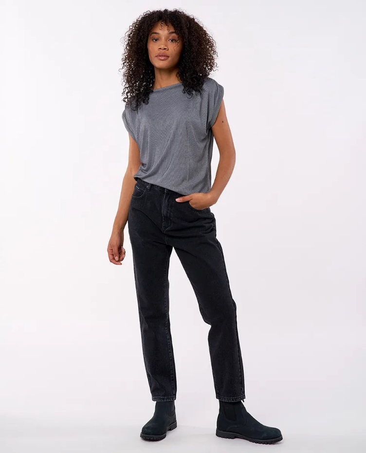 Soft rib syam fashion tee - 2
