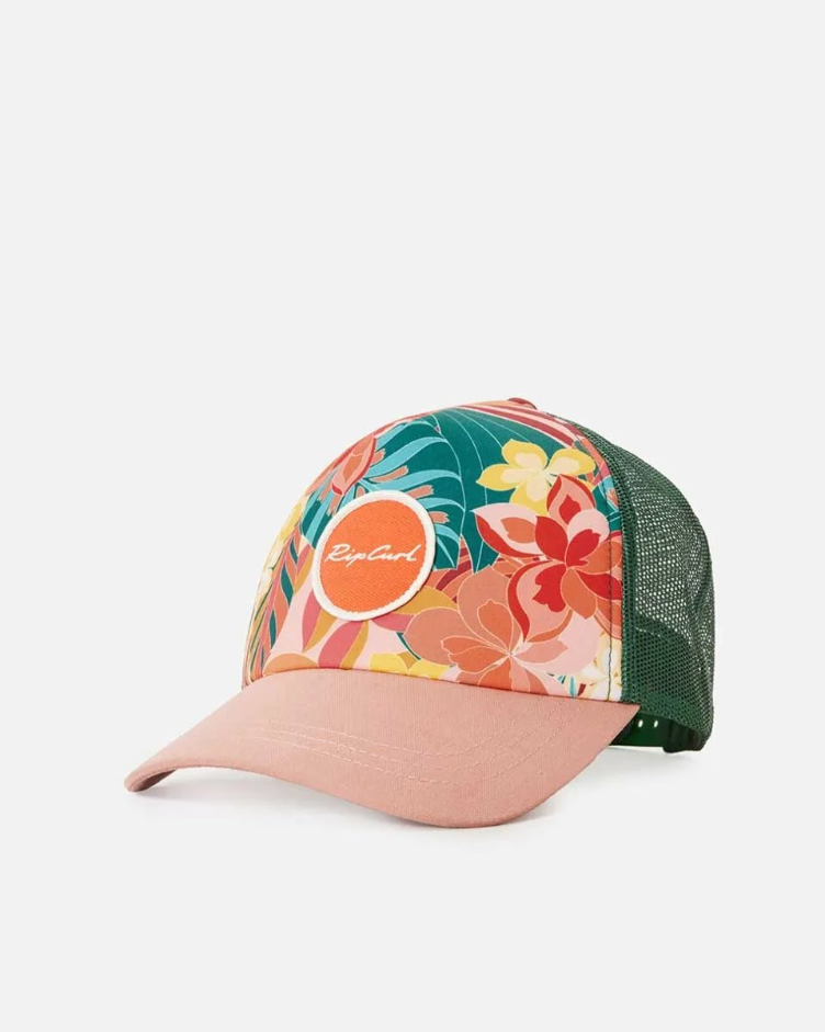 Mixed trucker hat