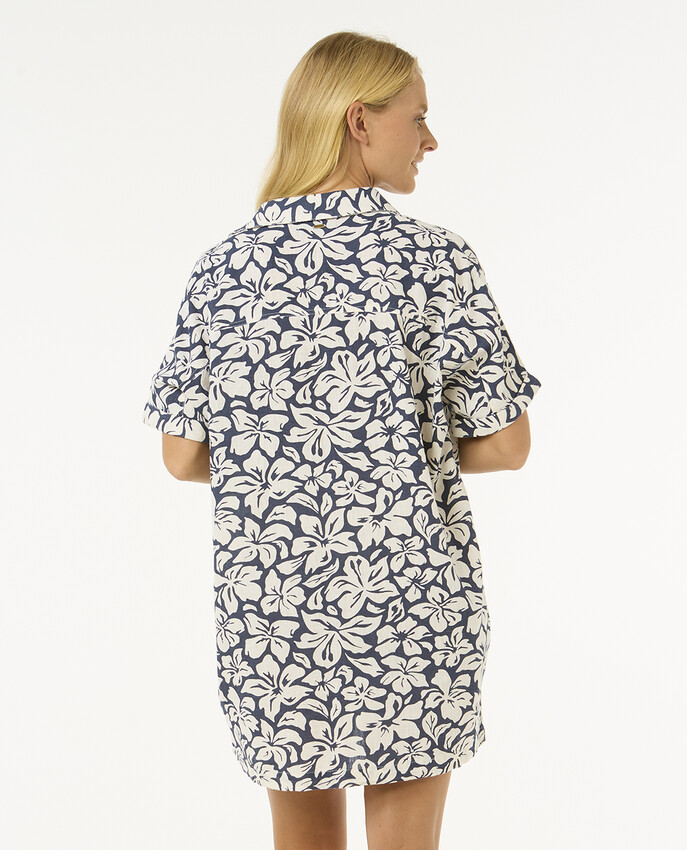 LAS DALIAS SS SHIRT DRESS