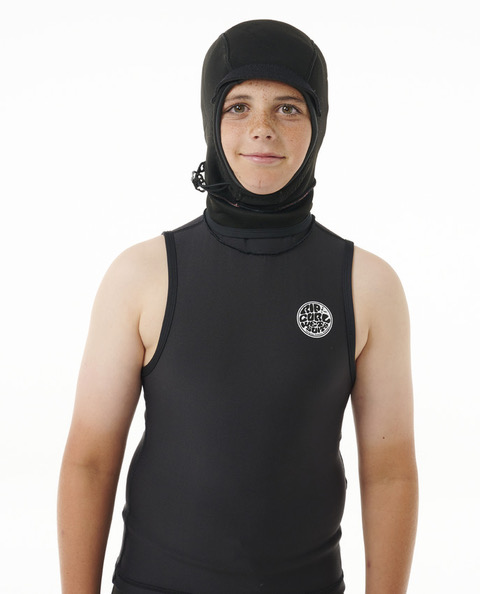 Kids Flashbomb Polypro Hooded Vest - 1