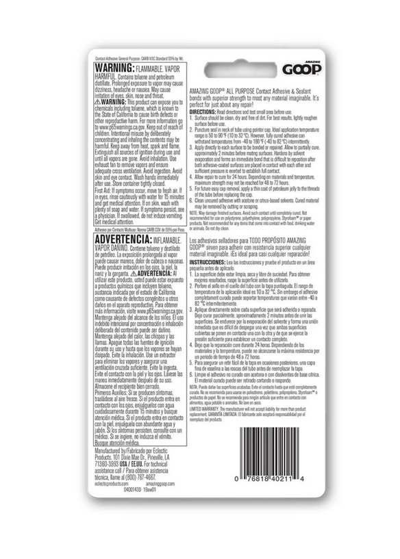 Superglu Eclectic Amazing Goop transparent 60ml - 1