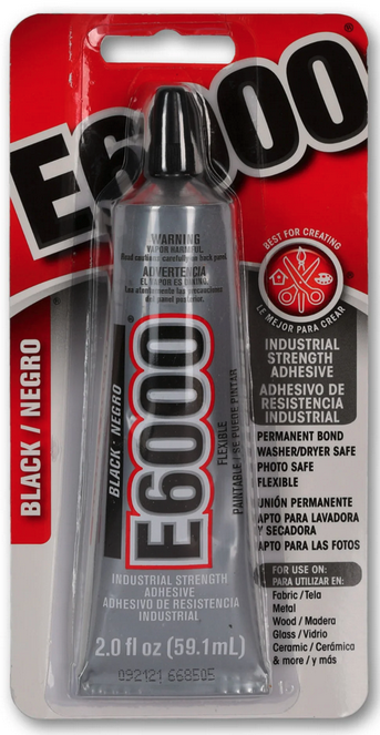 E6000 Superglu Industrielle noir 60ml