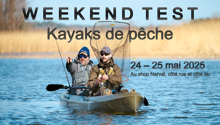 Weekend Kayaks de Pêche
