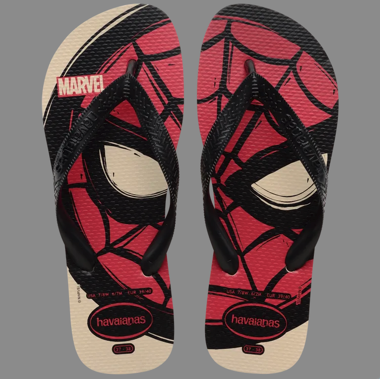 HAV. Top marvel logomania beige