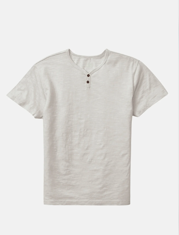 KATIN Folk Henley Tee vnt wht