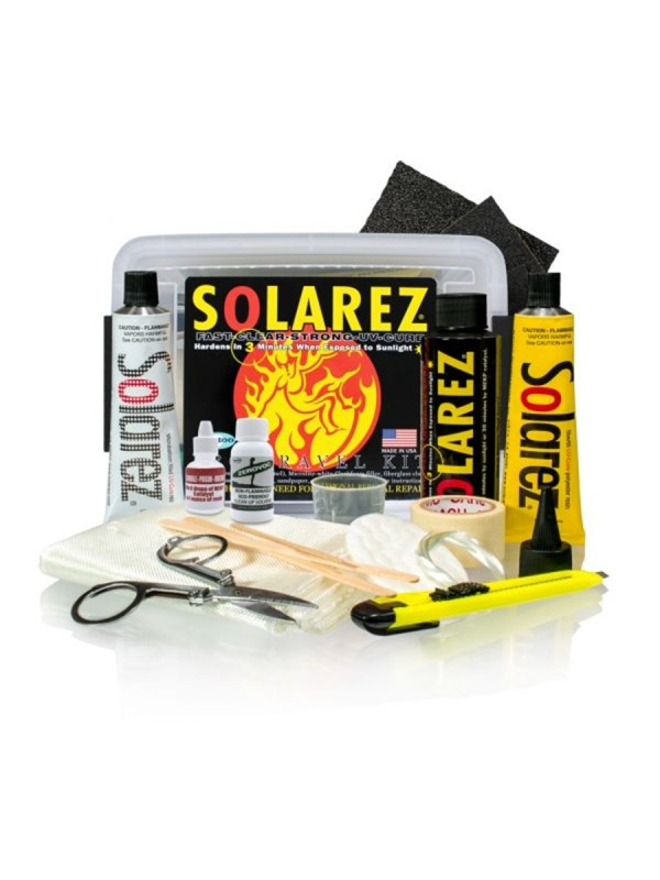 Solarez Pro Travel Polyester Repair Kit