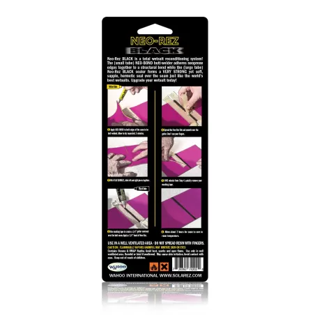 Solarez Neo-Rez Black Wetsuit Seal & Repair - 0