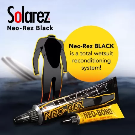 Solarez Neo-Rez Black Wetsuit Seal & Repair - 1