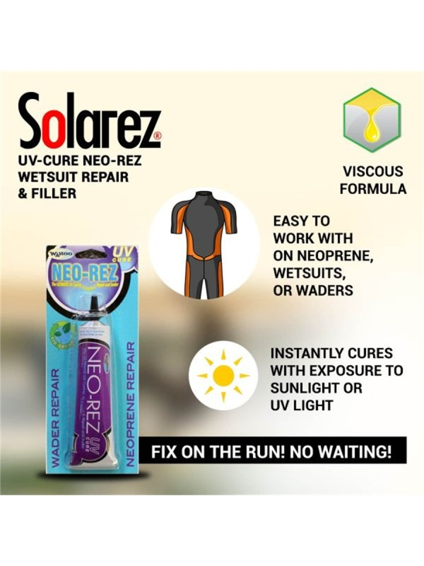 Solarez Neo-Rez Wetsuit Repair UV cure - 0