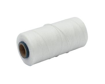 Fil à coudre ciré blanc, Ø 0.5 mm, 90m