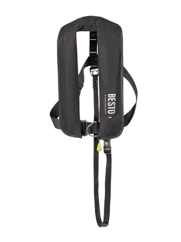 Gilet Raider 165N – Noir / Manuel avec harnais