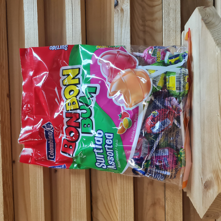 Bon Bon Bum, la meilleure sucette du Monde, pack de 24 Multi