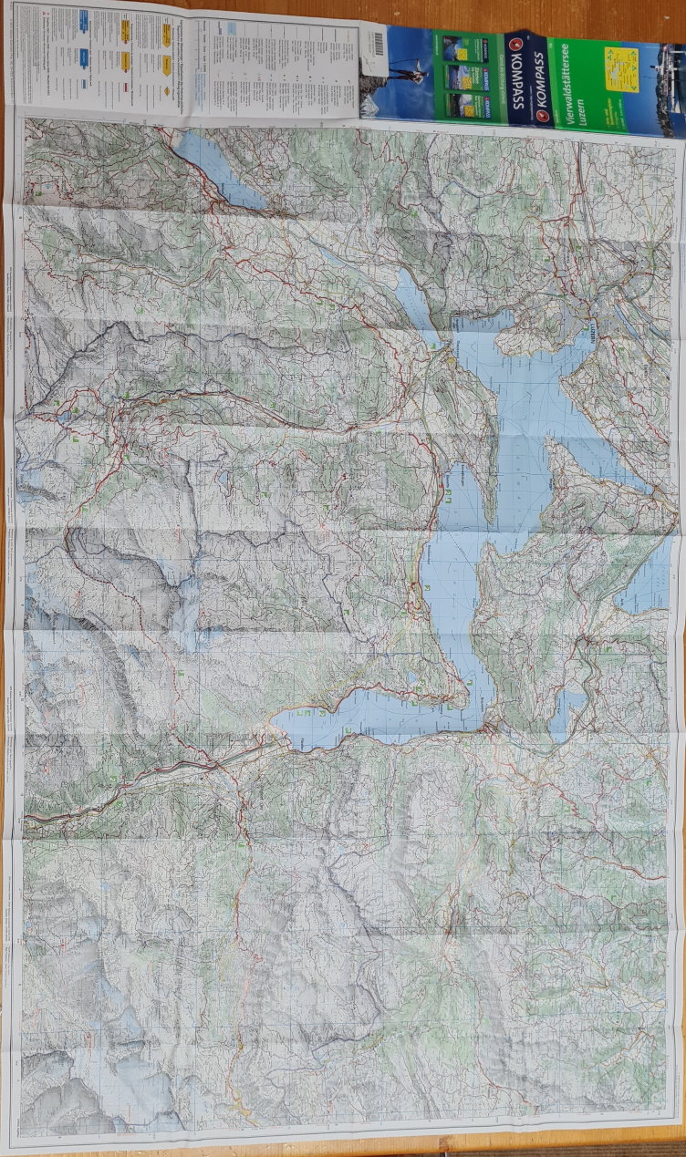 Carte Geographique Lucerne et région