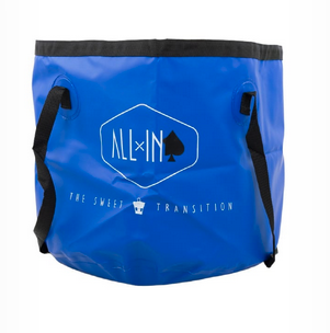 Blue Clean kit : bucket + sandy brush