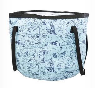 Camp Clean kit: bucket + sandy brush