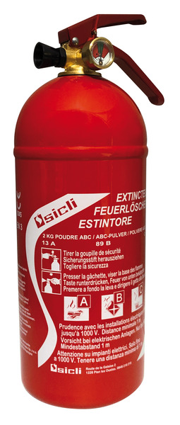 Extincteur Poudre ABC INPP, 2kg