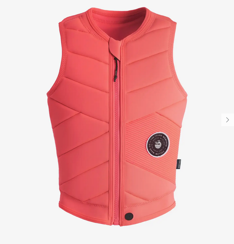 Ladies Memphis vest, Fluo red – CE approved