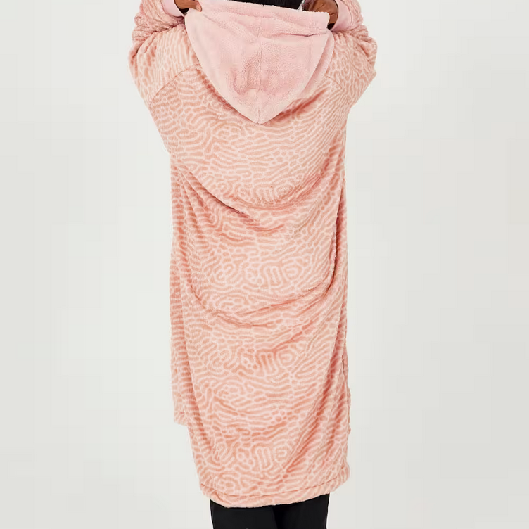Sofa Poncho - Powder Pink - 0