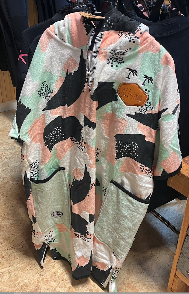 T Poncho Beach Crew Camo/Smoke