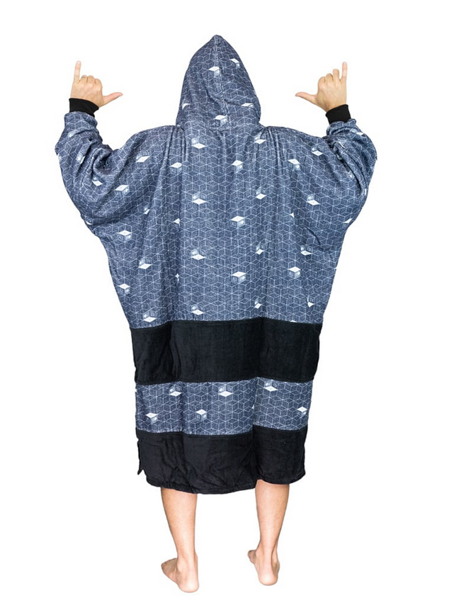 Long sleeves poncho - 0