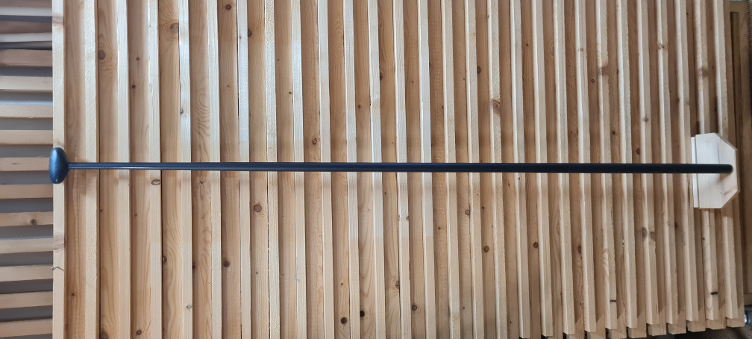 Oval Tapered (OT) Matte Carbon Shaft /Manche pagaie carbone