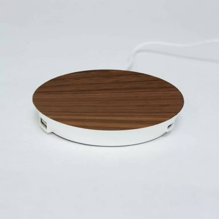 Chargeur à induction - Noyer
